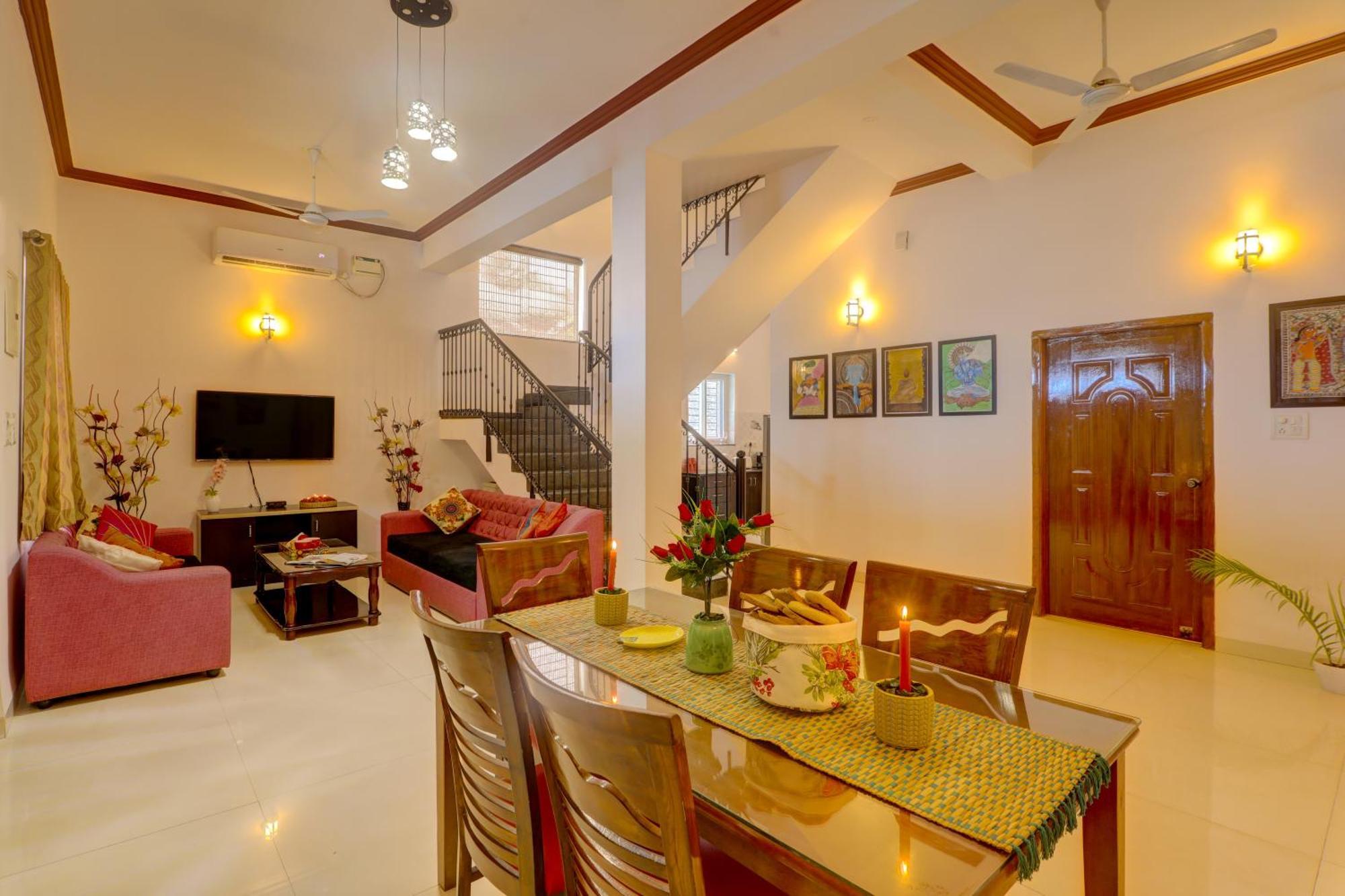 Ludo Private Pool Villa, Wifi-Caretaker-Parking, North Goa バガ エクステリア 写真